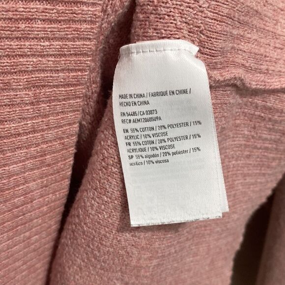 American eagle pink sweater size large - Picture 3 of 5